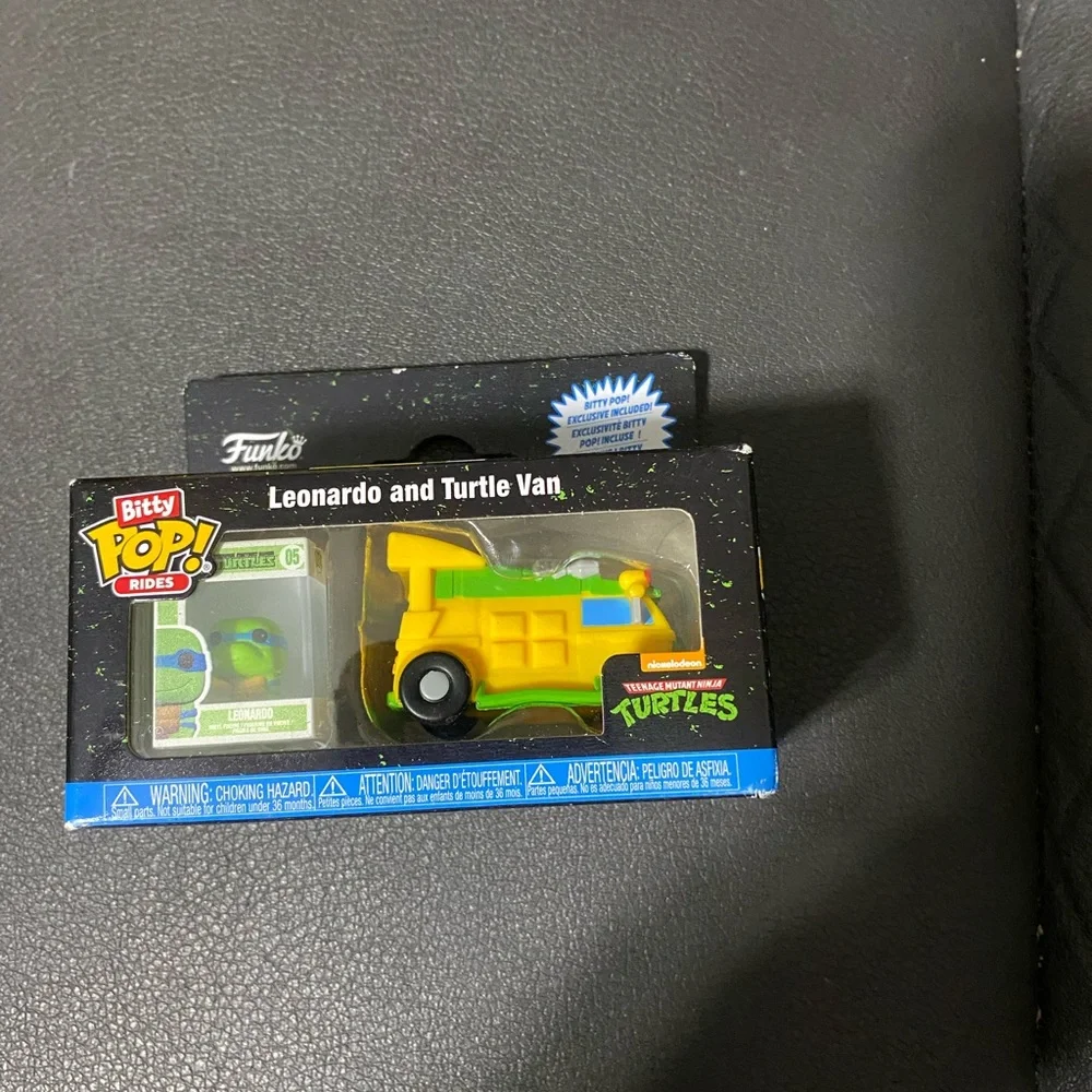 Funko Bitty Pop! Rides Turtle Van - Green and Yellow